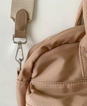Nylon Tote Bag for Women Multi-pocket Crossbody Purse Slouchy Handbag Large Capacity Shoulder Bag Work Tote Gym Bag 2025