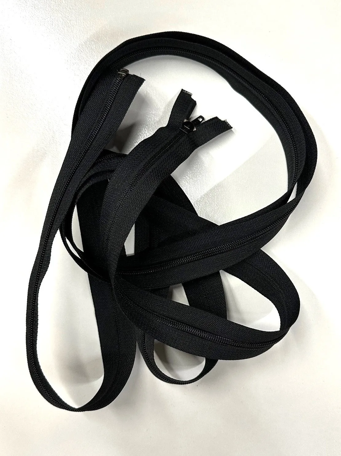 One-Way Separating Coil Zippers