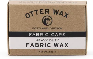 Otter Wax Fabric Wax Bar | Regular Bar | Durable Rain Protection | Made in the USA | Waterproof Canvas, Shoes, Hats, Jacket, Bags, Outdoor Gear, Clothing | All-Natural & Effective Beeswax Waterproofer