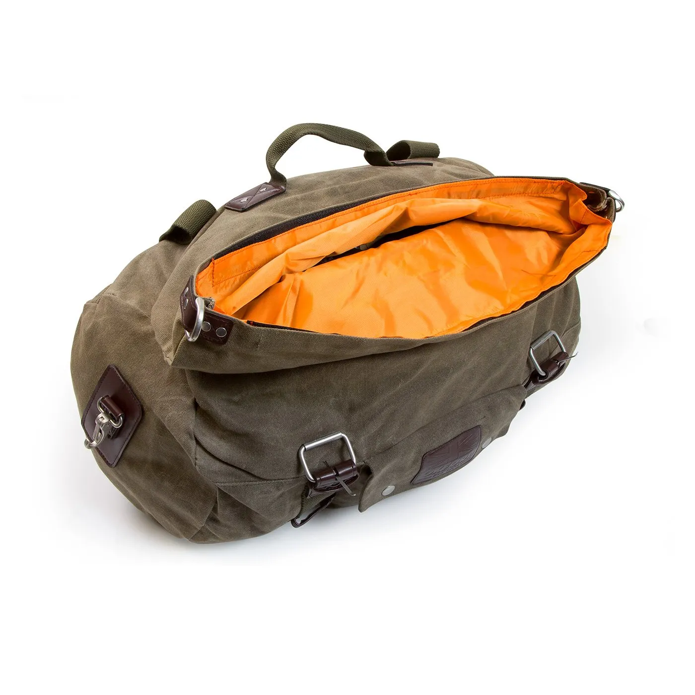 Oxford Heritage Roll Bag, Waxed Cotton 50 Litre