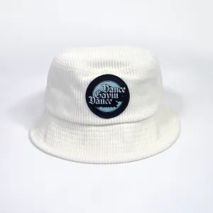 Patch Corduroy Natural Bucket Hat