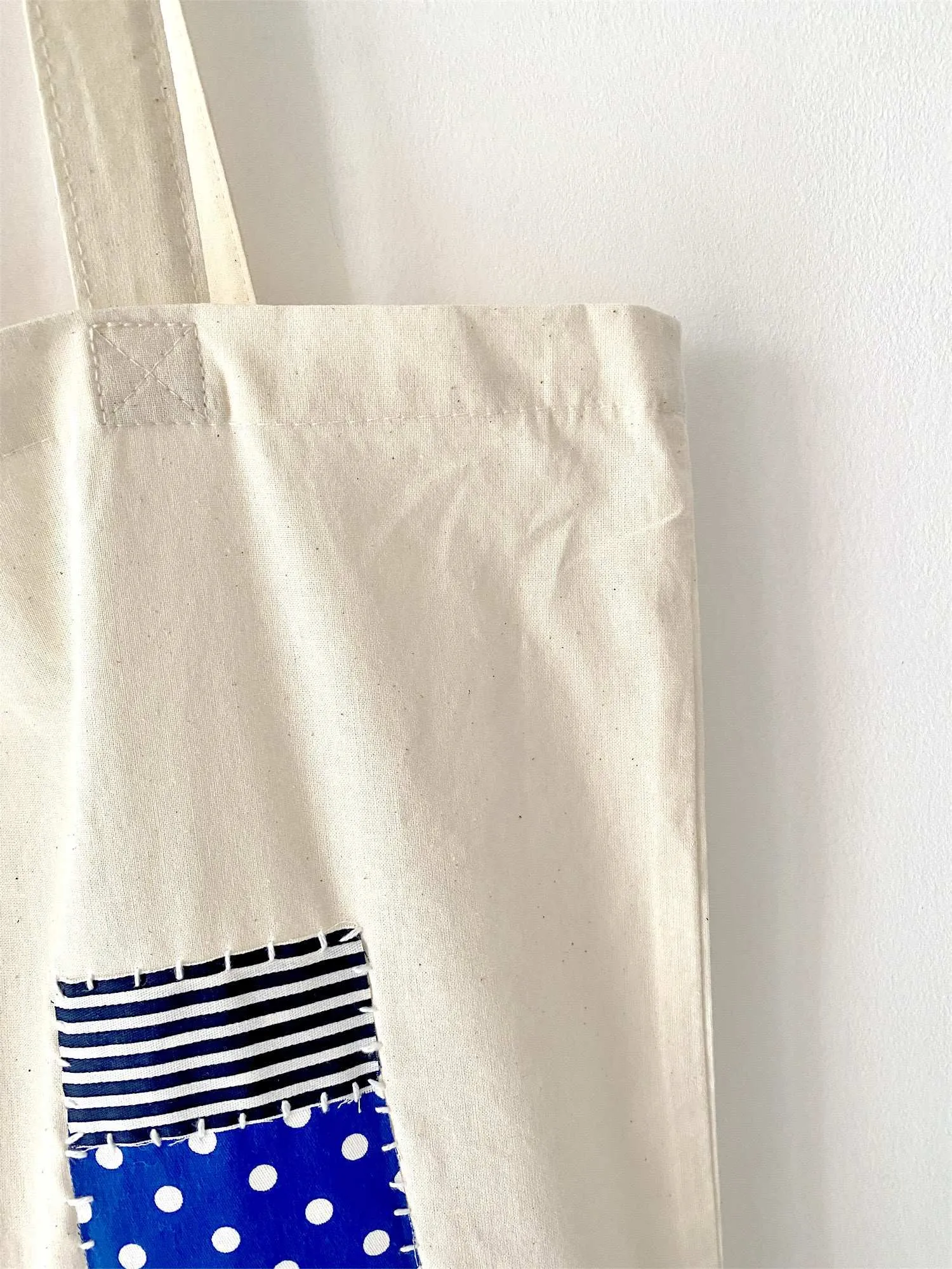 Patch Socks Cotton Tote