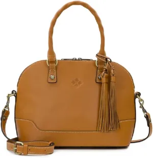 Patricia Nash Chia Dome Satchel, Waxed Leather