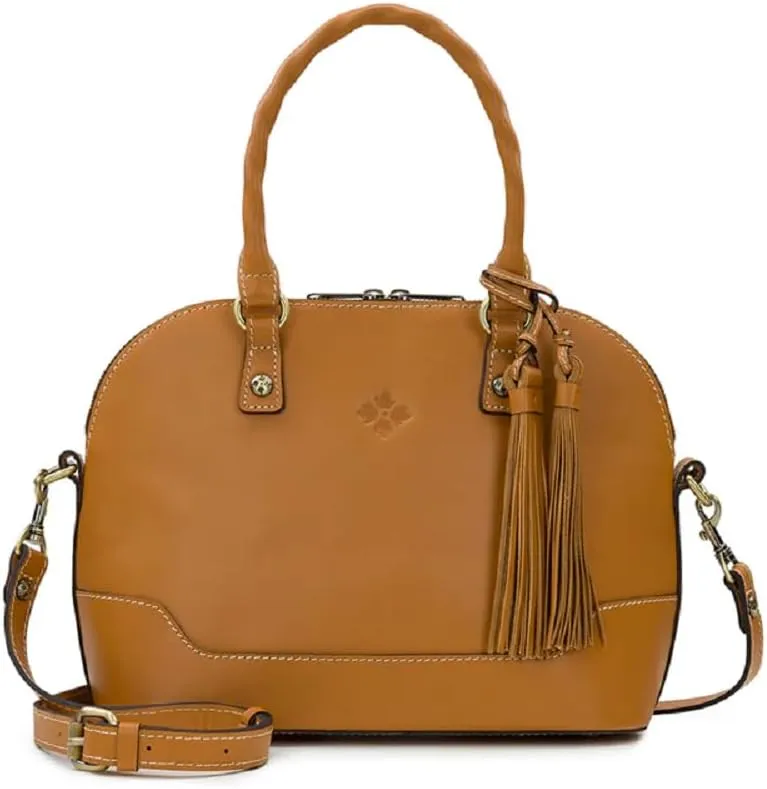 Patricia Nash Chia Dome Satchel, Waxed Leather