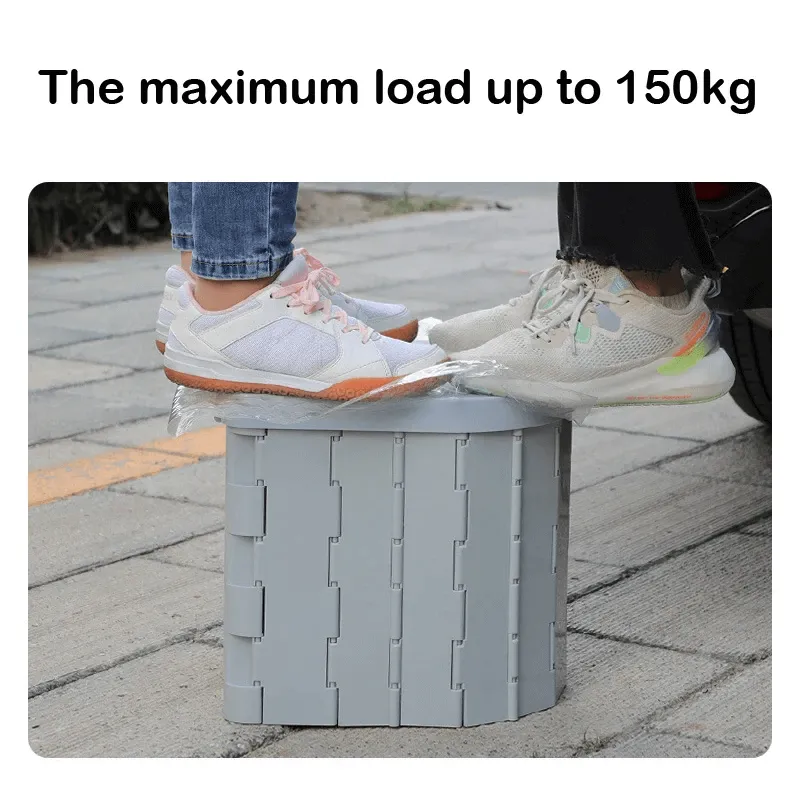 PEBBLE - Portable Outdoor Folding Toilet