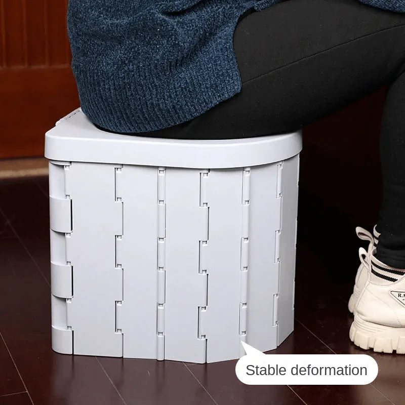 PEBBLE - Portable Outdoor Folding Toilet