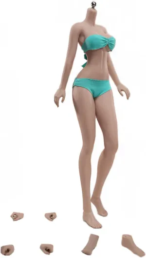 Phicen TBLeague PLLB2022-S51B 1/6 Scale Female Anime Tall Seamless Body for 12 inch Woman Action Figure Suntan Skin Without Head Sculpt Detachable feet