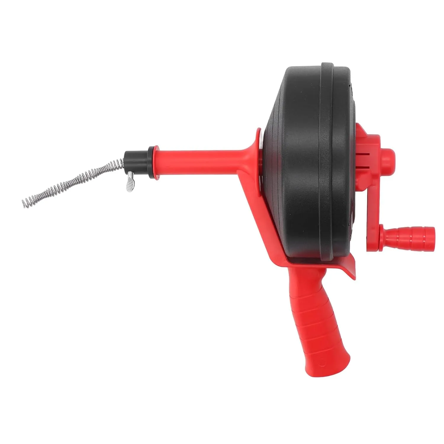 Pipe Unclogger, Manganese Steel Spring Drain Auger Multipurpose Plumbing Clog Remover Hand and Power Drill Operation with for Pipes from 1/2 Inch to 3 Inches (5 Meters)