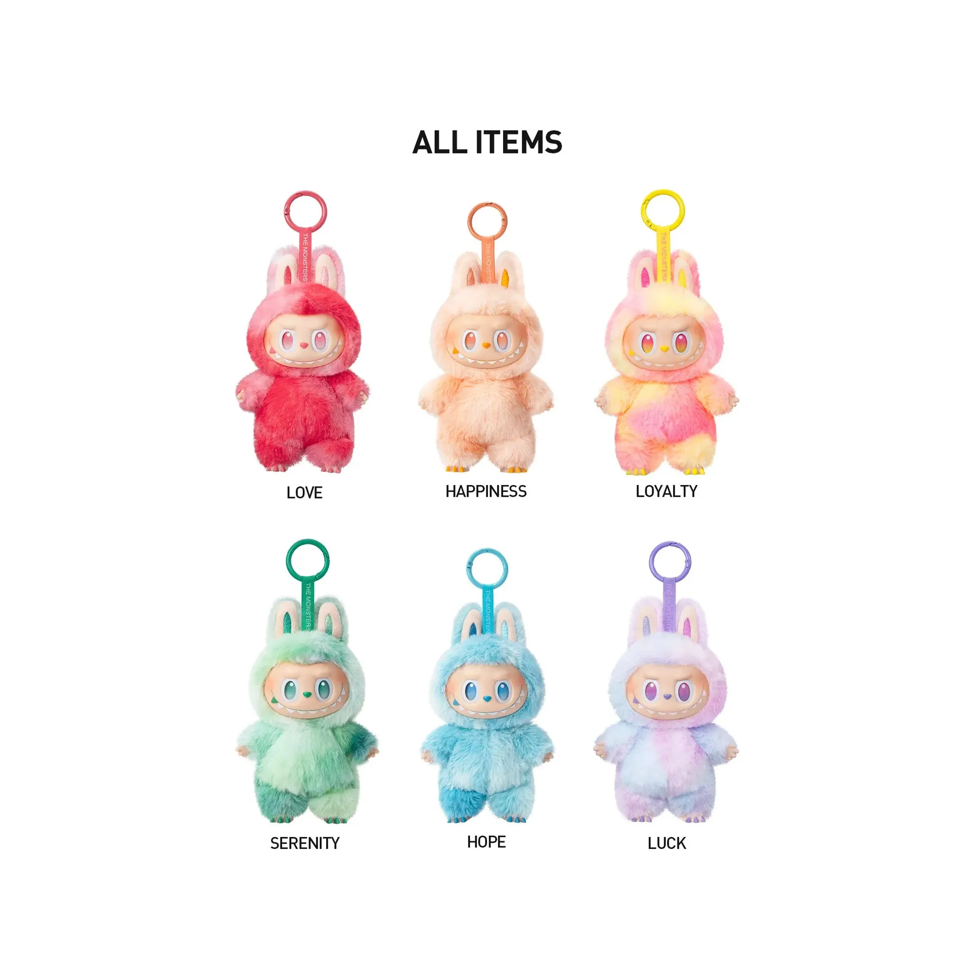 POP MART Labubu The Monsters Big into Energy Series Vinyl Plush Pendant Sealed Case (Single Blind Box)