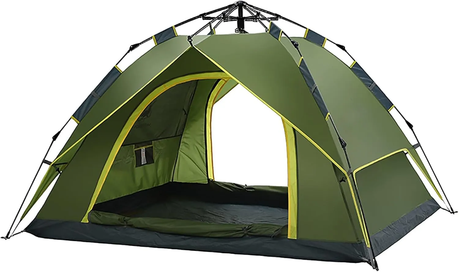 Pop Up Tent, Family Tent for 4 Person, Portable Instant Tent, Waterproof Windproof for Camping Hiking Mountaineering