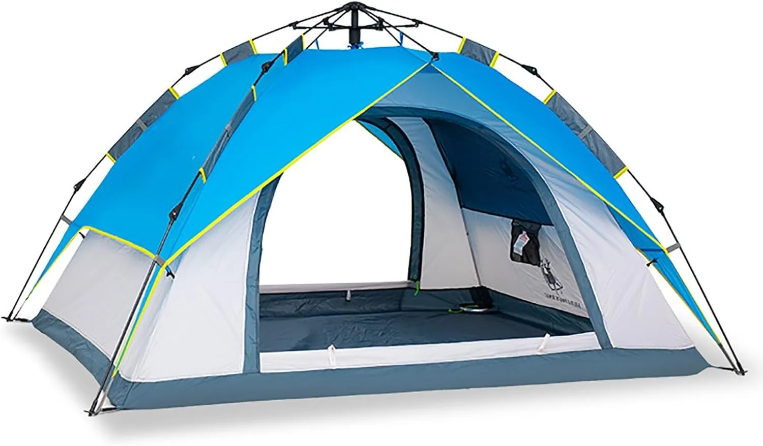 Pop Up Tent, Family Tent for 4 Person, Portable Instant Tent, Waterproof Windproof for Camping Hiking Mountaineering