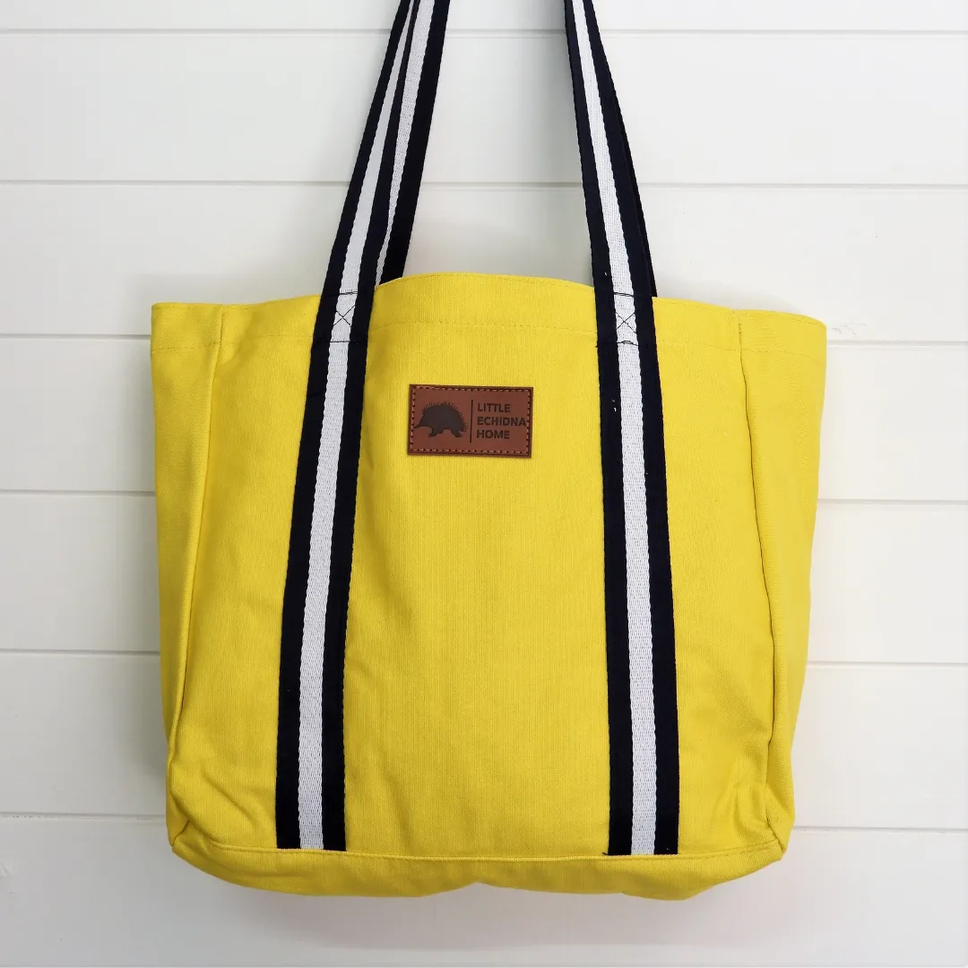 'Poppy' Tote - Yellow