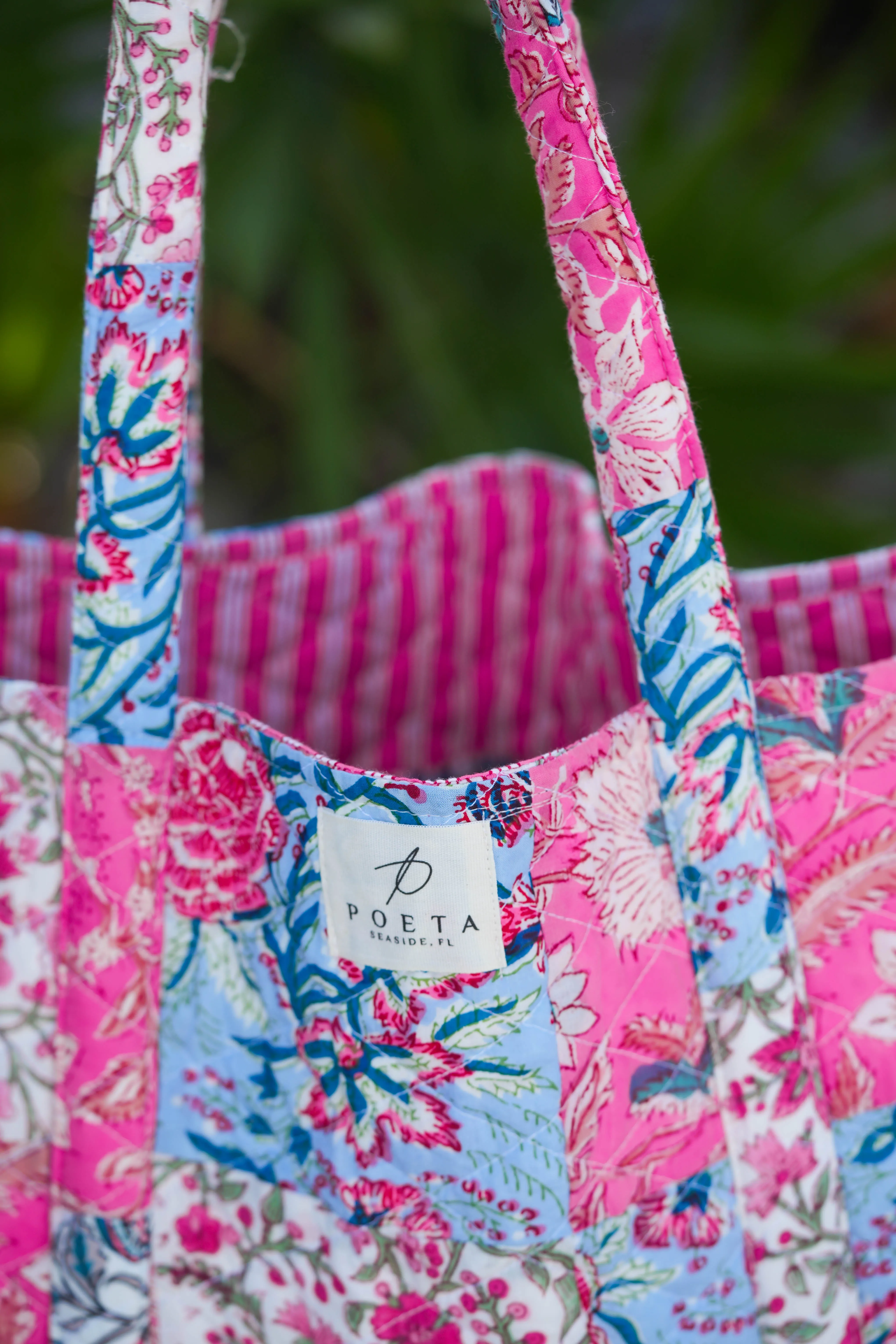 Pretty in Pink Patchwork Tote
