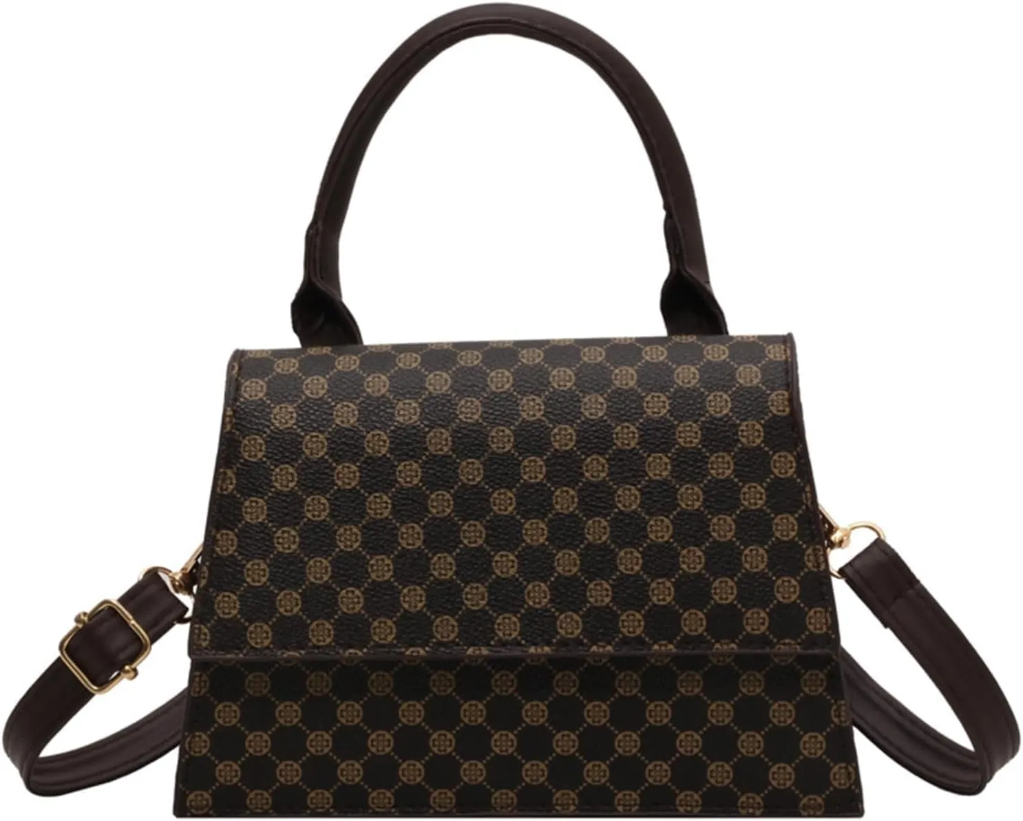 PU Leather Purses and Handbags for Women Shoulder Tote Bags Top Handle Satchel Bag with Adjustable Strap, One Color, One Size