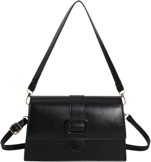 PU Leather Purses and Handbags Women Tote Shoulder Bag Top Handle Satchel Hobo Bags with Adjustable Straps, One Color, One Size