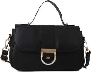 PU Leather Shoulder Bag Handbags for Womens Top-Handle Hobo Purse Tote Satchel Purse with Adjustable Strap, One Color, One Size