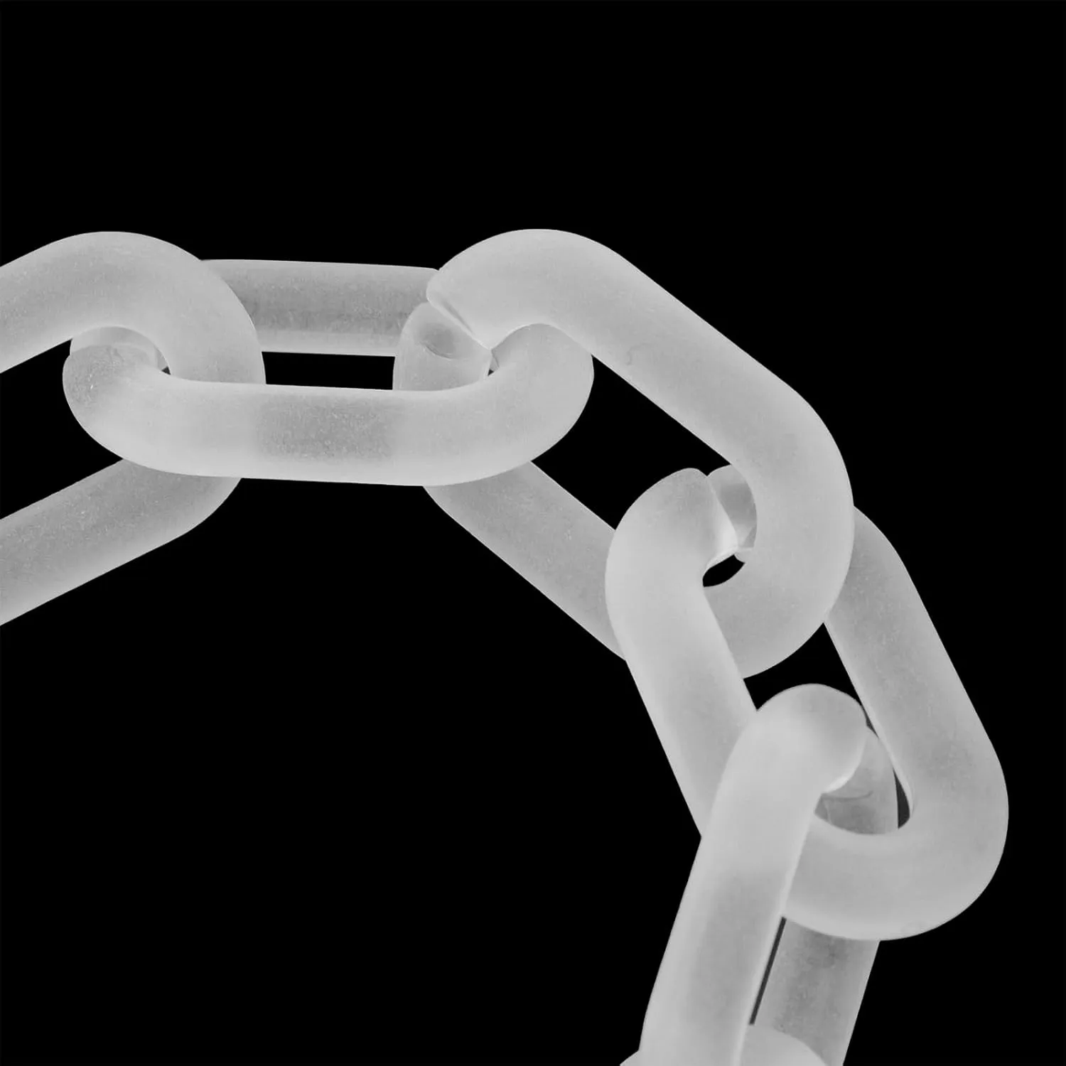 Purse Strap Bag Chain 34 Inch Resin Shoulder Strap Handbag Decoration Chain Bag Charms Accessories, Matter Clear