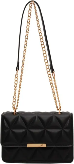 Purses and Handbags for Women Ladies Top Handle Satchel Shoulder Tote Chain Tote Crossbody Bag, One Color, One Size