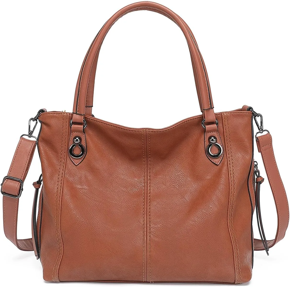 Purses for Women Soft Leather Handbags Ladies Purse Large Tote Bag Fashion Shoulder Crossbody Bags Top Handle Satchel