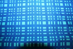 Quality Sewing Fabric – 1-Size: 18" x 44" Yards Blue/Blue from Jumping Beans