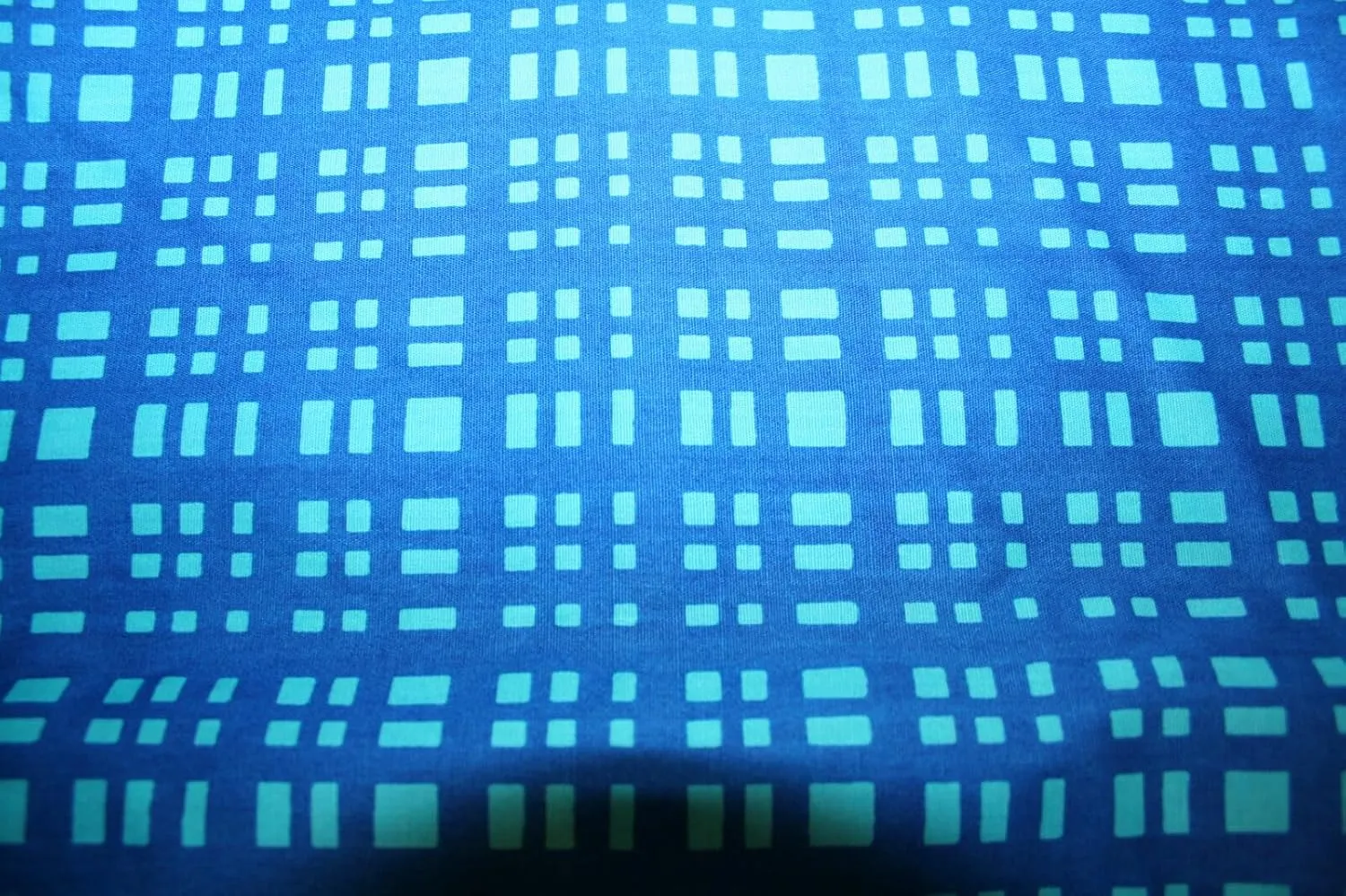 Quality Sewing Fabric – 1-Size: 18" x 44" Yards Blue/Blue from Jumping Beans