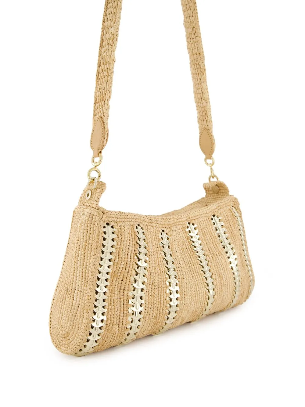 RABANNE Chic Mini Handbag with Silver Accents