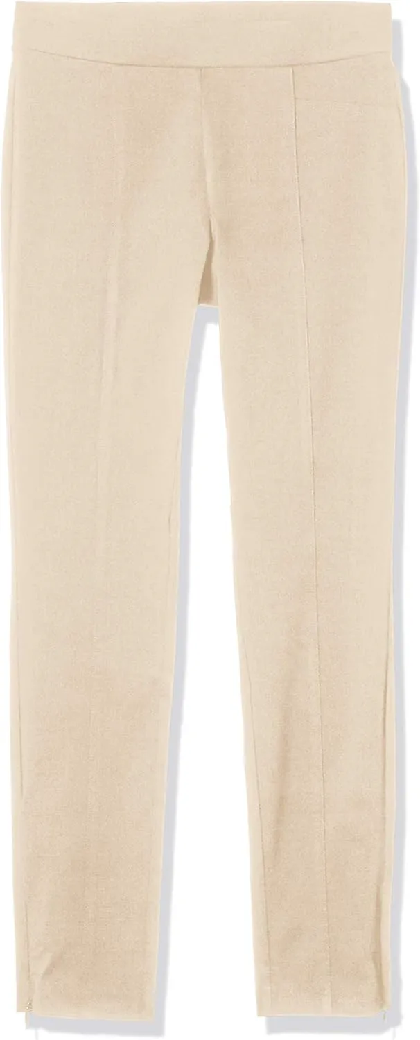 Rafaella Women's Solid Supreme Stretch Dress Pants with Pull-on Waistband and Pockets, Durable Work Slacks, 30.5" Inseam