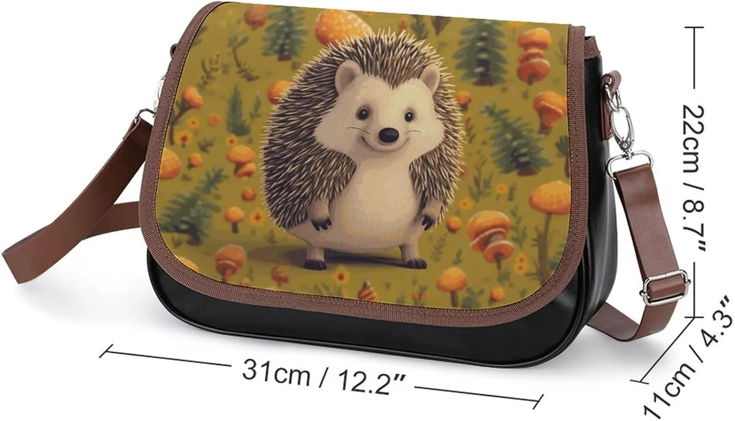 Rainbow Color Plaid-png Crossbody Bags for Women Travel Shoulder Bag Small Leather Cross Body Handbags