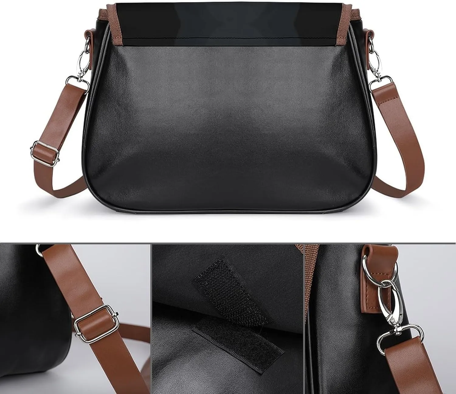 Red And Yellow Style Crossbody Bags for Women Travel Shoulder Bag Small Leather Cross Body Handbags