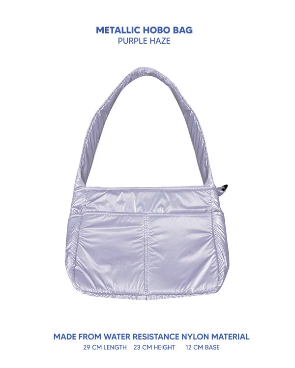 Regular Hobo Bag | Metallic Collection