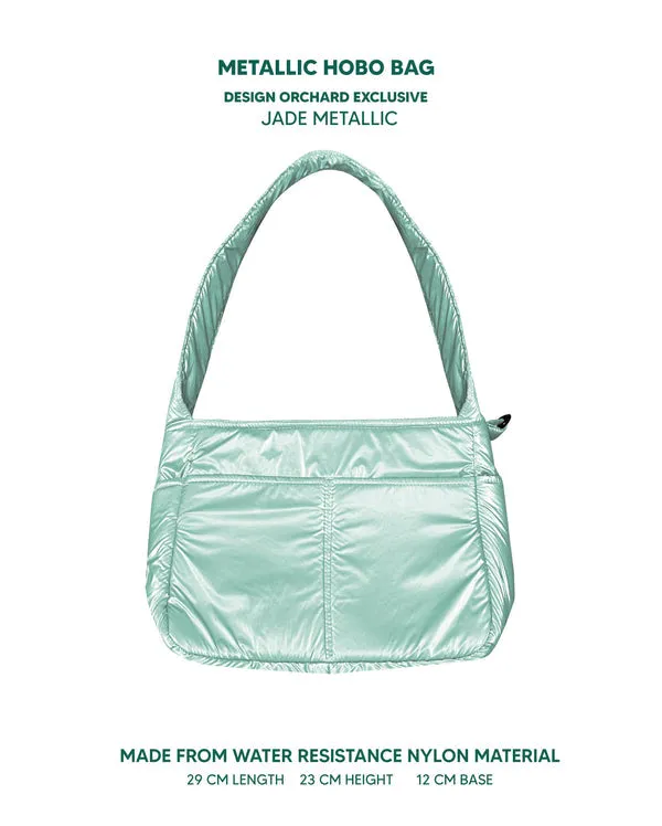 Regular Hobo Bag | Metallic Collection
