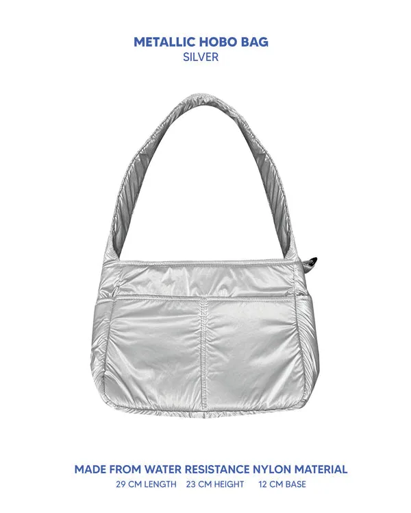 Regular Hobo Bag | Metallic Collection