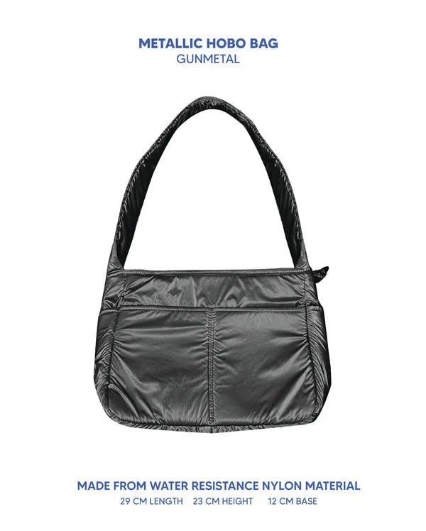 Regular Hobo Bag | Metallic Collection