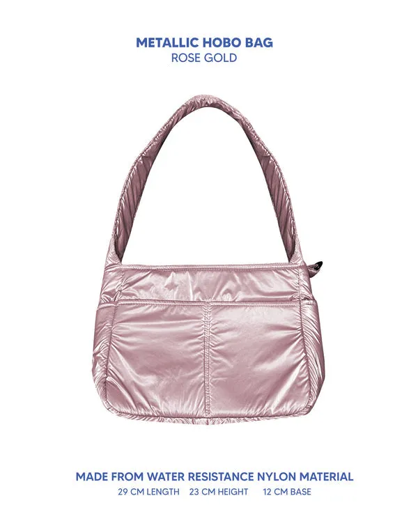 Regular Hobo Bag | Metallic Collection