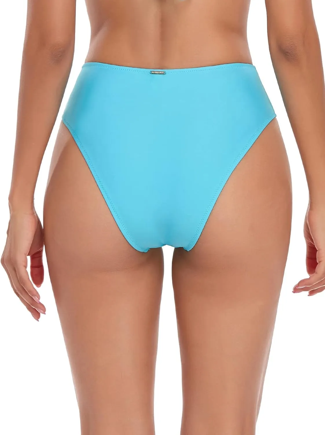 RELLECIGA Women's High Cut Bikini Bottom