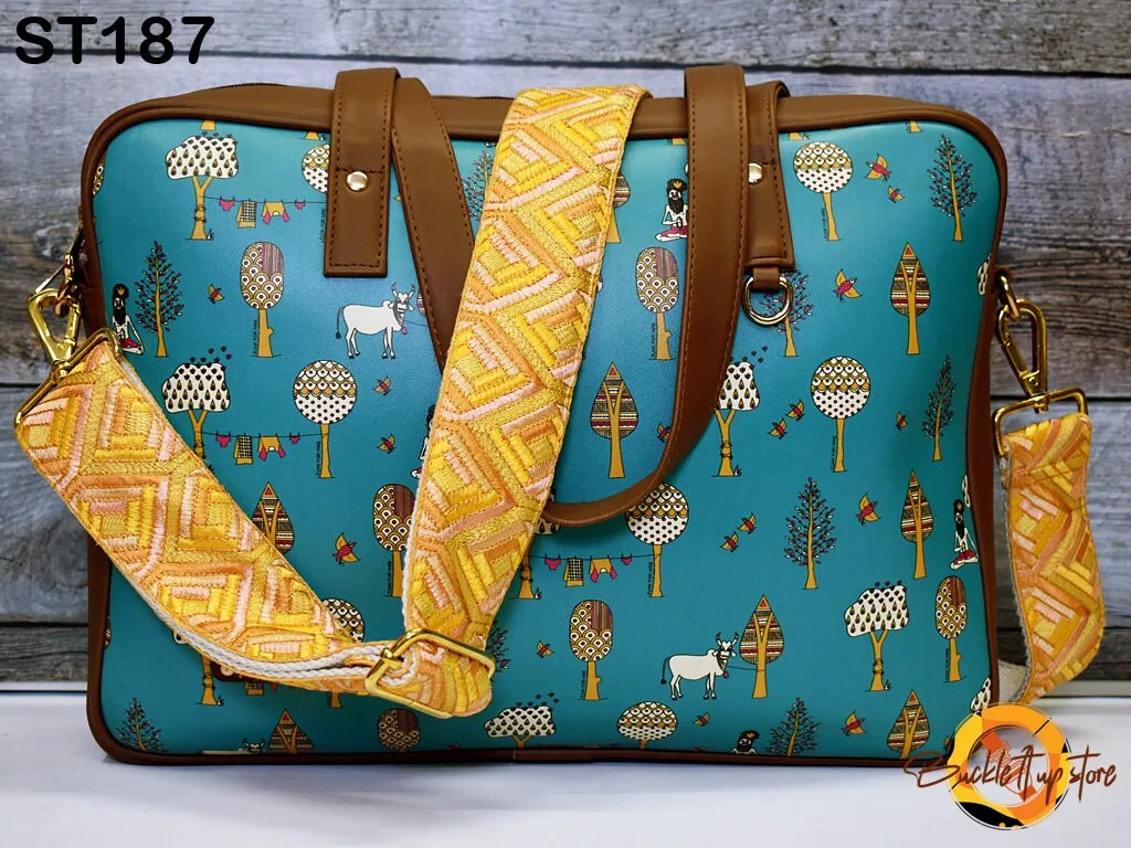 Replacement Guitar Strap Crossbody Sling Bag Strap for Purses Embroidered Adjustable Handbag Boho Strap Embroidery Camera Strap Gift for Mom