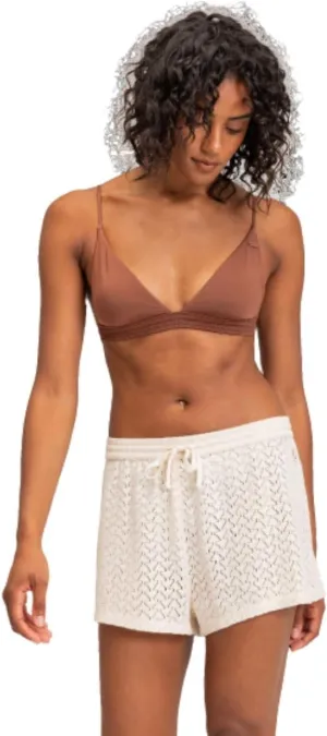 Roxy Women's Standard Sunset Riders Crochet Beach Short