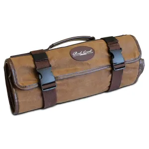 Rush Creek Creations Gun Cleaning Mat - Portable, Waxed Canvas, Handle, Weather Resistant Gun Cleaning and Shooting Mat