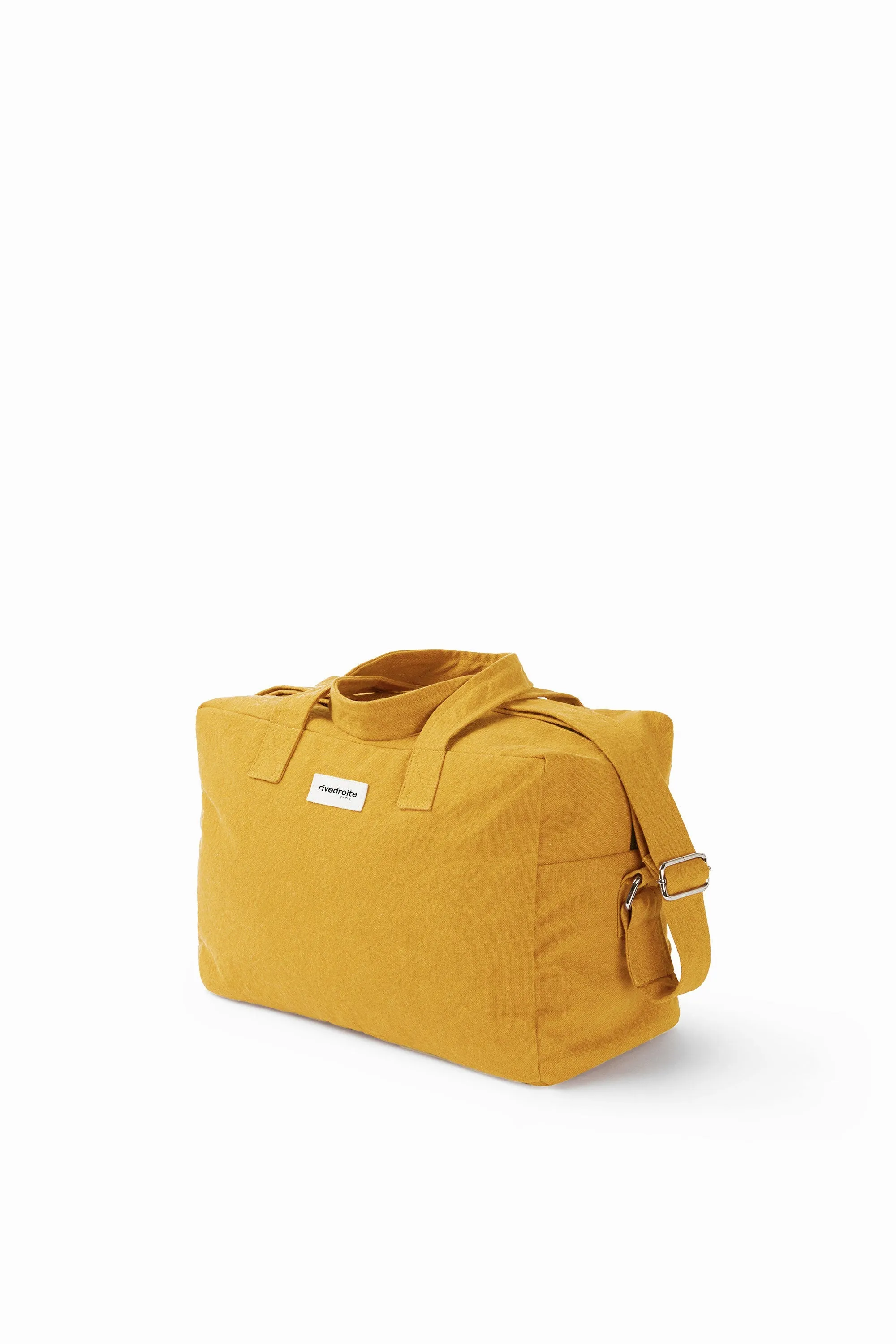 Sauval the city bag - Recycled cotton mustard