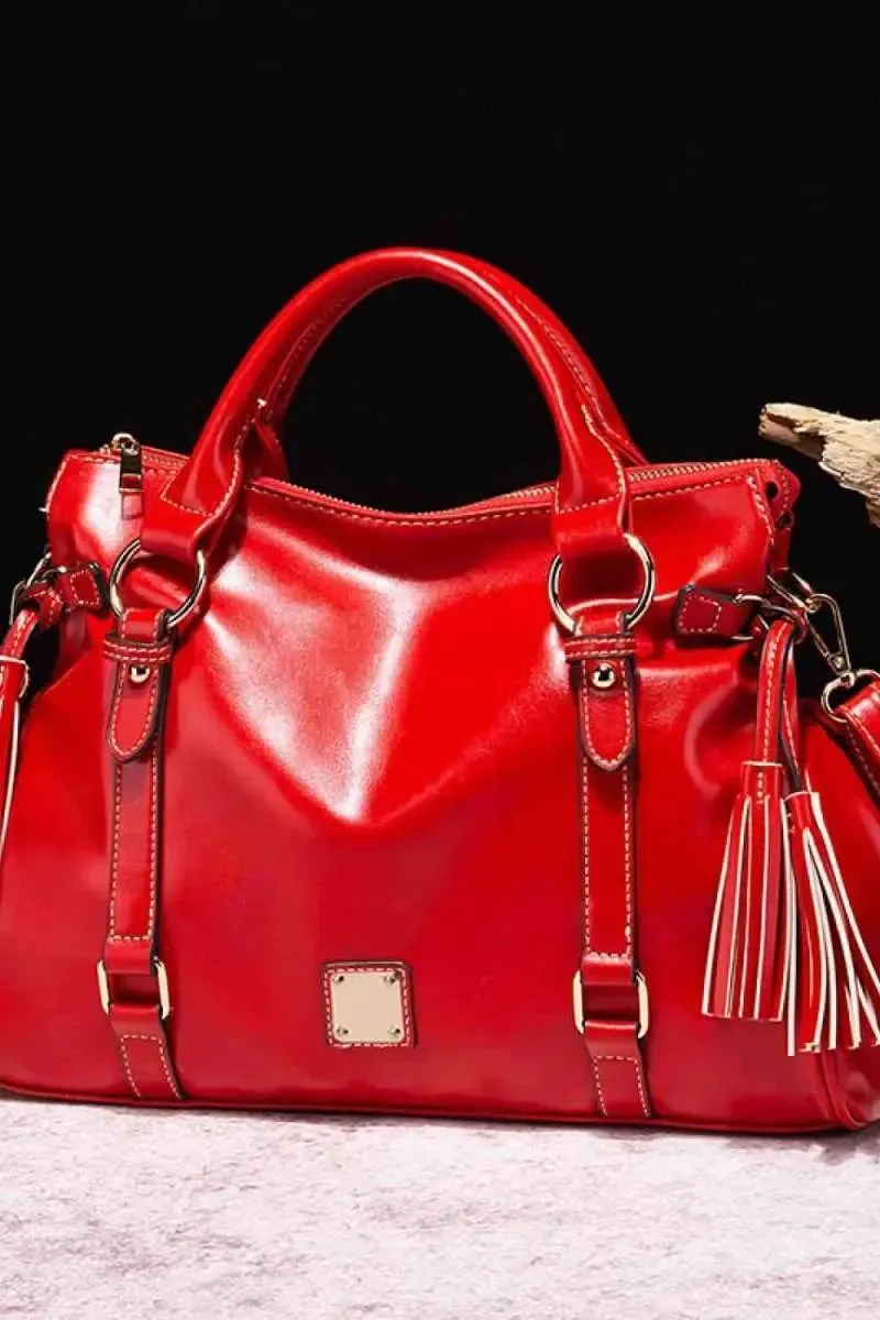 Savannah Tassel Satchel