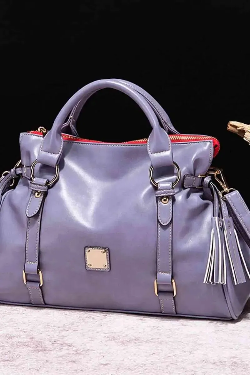 Savannah Tassel Satchel