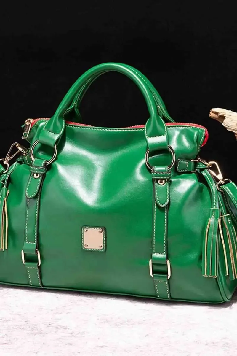 Savannah Tassel Satchel