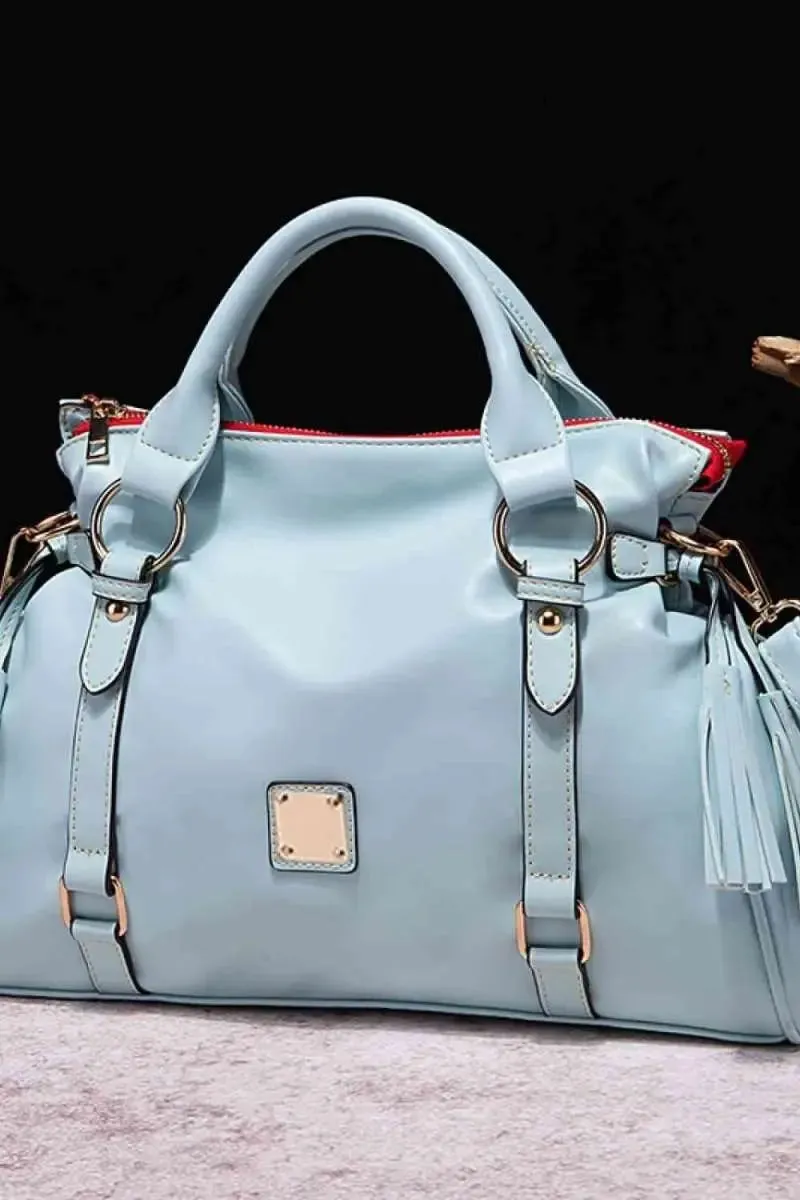 Savannah Tassel Satchel