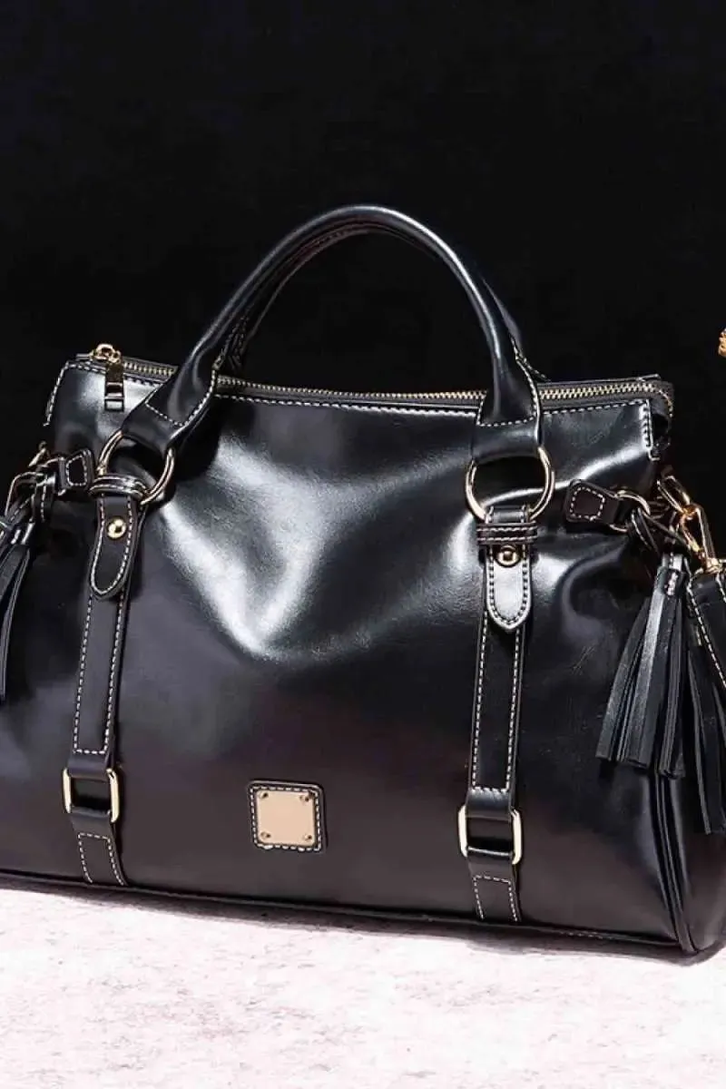 Savannah Tassel Satchel