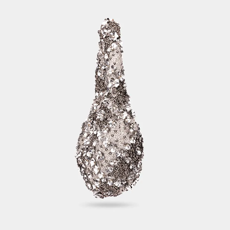 Silver Stardust Hobo Bag