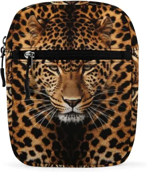 Simple Small Shoulder Bag,Depict A Leopard Print Anti-theft Messenger Bag,casual Small Backpack,mini Crossbody Bag