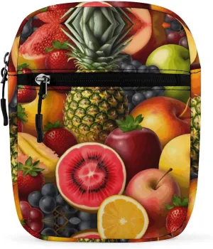 Simple Small Shoulder Bag,Fresh Juicy Fruits Print Anti-theft Messenger Bag,casual Small Backpack,mini Crossbody Bag