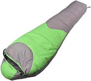 Sleeping Bags with Hoods for Adults Lightweight Sleeping Bag Rectangular Sleeping Bags for Outdoor Adventure & Survival Essentials,Blue，Green
