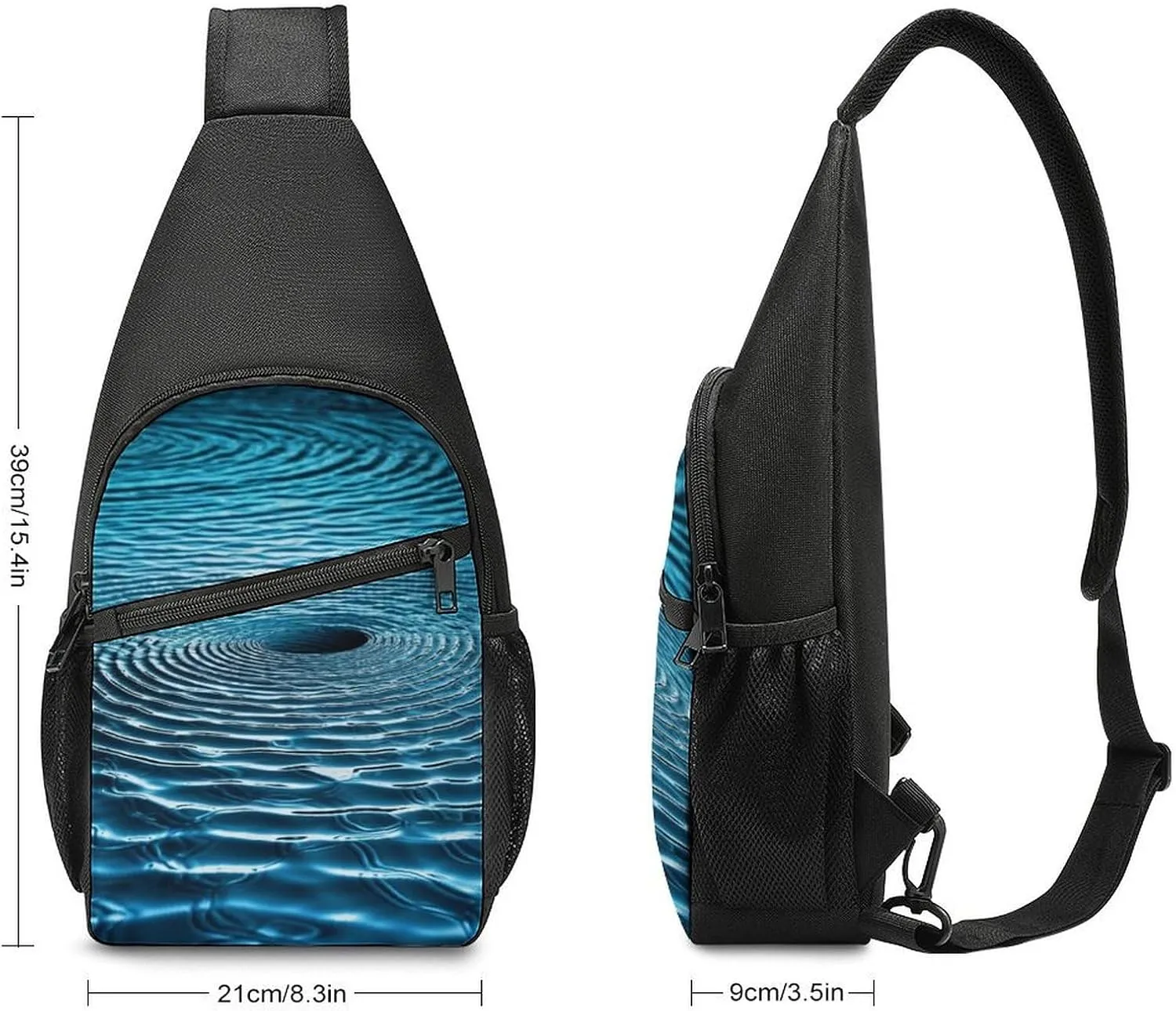 Sling Bag for Women Men Crossbody Bag Chest Bag Red Fruit Sling Backpack Fanny Packs Travel Hiking Daypack