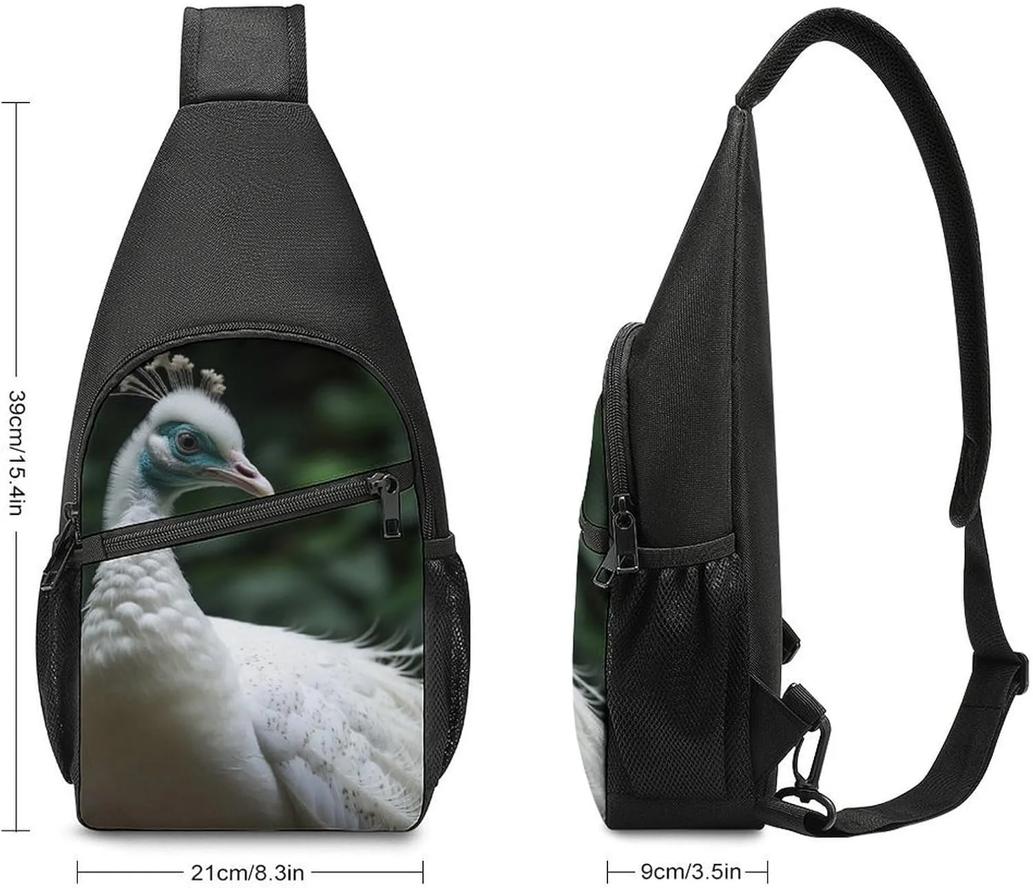 Sling Bag for Women Men Crossbody Bag Chest Bag Various Gradients Sling Backpack Fanny Packs Travel Hiking Daypack